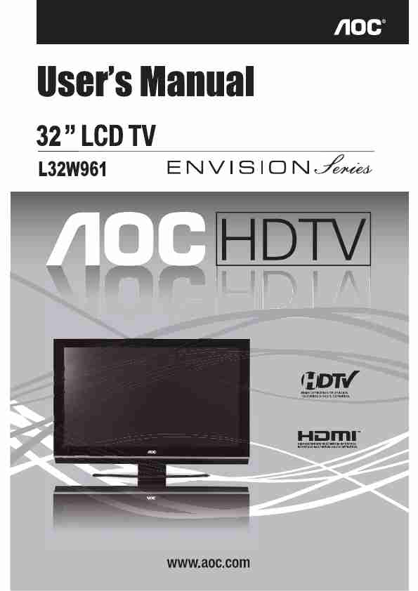 AOC Flat Panel Television L32W961-page_pdf